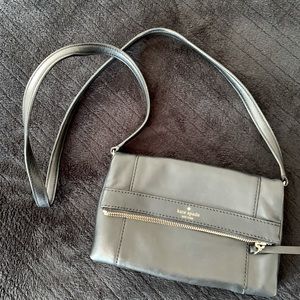 Steve Madden medium gray crossbody purse